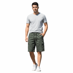 STERLING/SHORTS 21CM ELS OLIVE STRETCH 3891880 1044 49