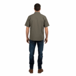 STERLING/SHIRT SS PLAIN GREY OUTDOOR - Image 2