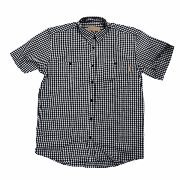 STERLING/SHIRT CHECK NAVY WHITE 3193019 1149 98 - Image 1