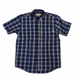 STERLING/SHIRT CHECK NAVY KHAKI 3193019 1149 38