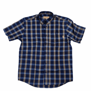 STERLING/SHIRT CHECK NAVY KHAKI 3193019 1149 38