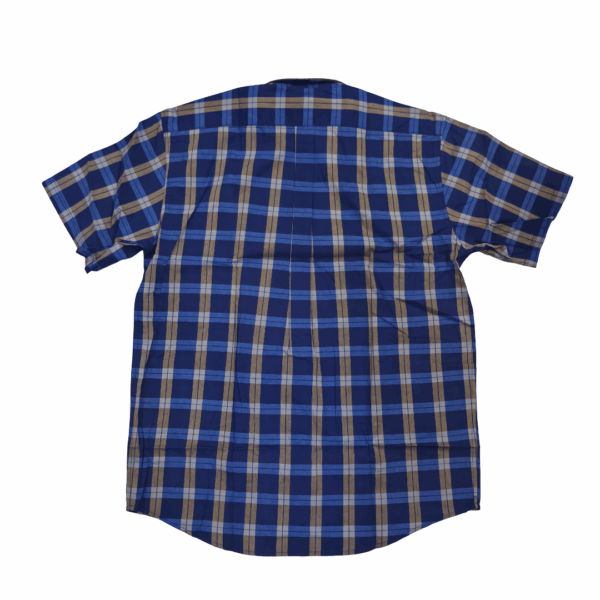 STERLING/SHIRT CHECK NAVY KHAKI 3193019 1149 38 - Image 2