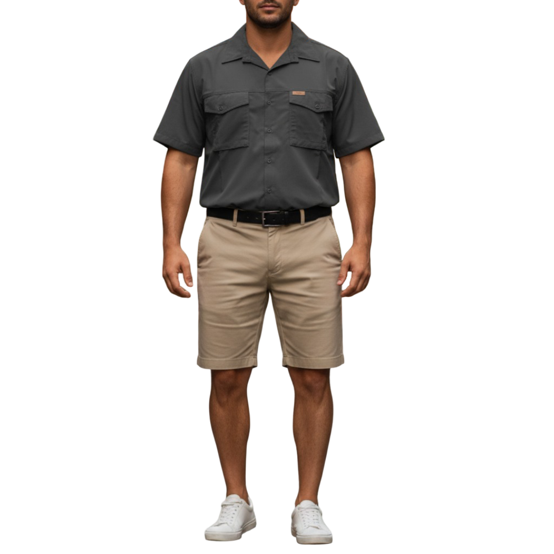 STER526-1 STERLING/SHIRT PLAIN GREY 3141889 1138 95 - Image 1