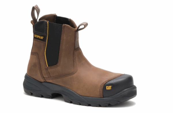 CAT/PROPANE STEEL TOE DARK BROWN - Image 1