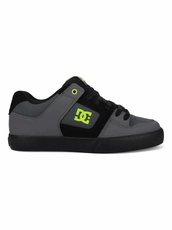 DC/SHOES PURE GREY BLACK LIME DC01782028 - Image 2
