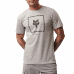 FOX/TSHIRT MEDIUM GREY HEATHER 0196