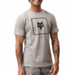 FOX/TSHIRT MEDIUM GREY HEATHER 0196 - Image 2