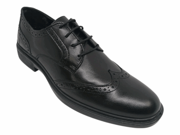 HUSH PUPPIES/VICTOR BROGUE BLACK 00900 - Image 1