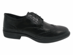 HUSH PUPPIES/VICTOR BROGUE BLACK 00900 - Image 3