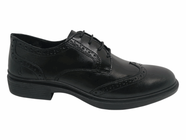 HUSH PUPPIES/VICTOR BROGUE BLACK 00900 - Image 3