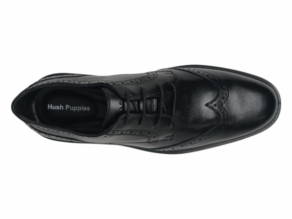 HUSH PUPPIES/VICTOR BROGUE BLACK 00900 - Image 4