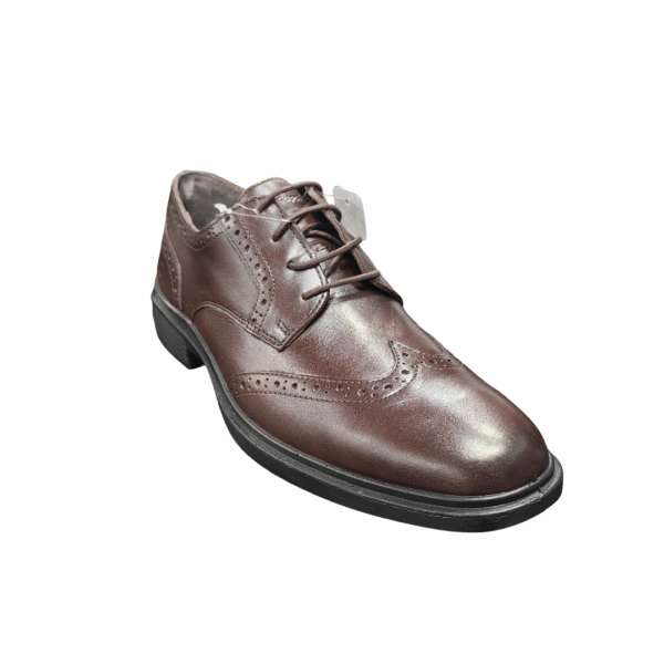HUSH PUPPIES/VICTOR BROGUE BURGUNDY 00900 - Image 1