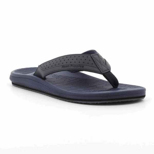 HUSH PUPPIES/STRUT NAVY 00879 - Image 1