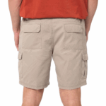 JEEP/SHORTS 21CM KHAKI ELASTIC ON THE SIDES JMS25061 - Image 4