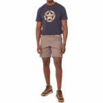 JEEP/SHORTS 21CM BROWN ELASTIC ON THE SIDES JMS25061 - Image 3