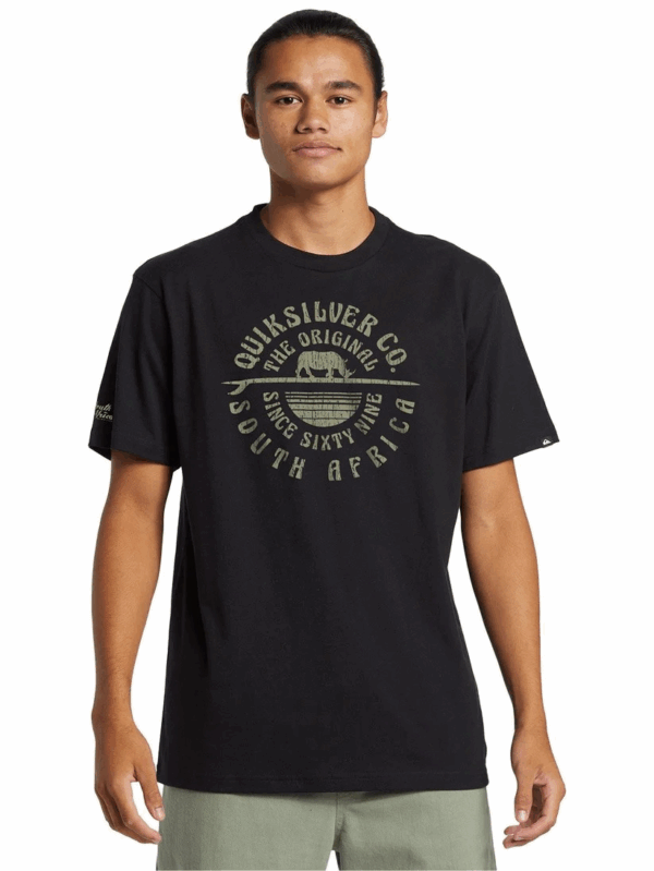 QUIKSILVER/TSHIRT BLACK SA BOARDWALK QSTM6545 - Image 1