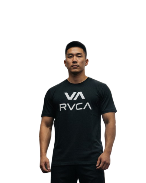 RV376-1 RVCA/TSHIRT OFF BLACK 10532 DIFFERENT WAYS 10532 - Image 1