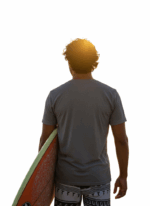 RVCA/TSHIRT CHARCOAL MELANGE 10430 COPY - Image 2