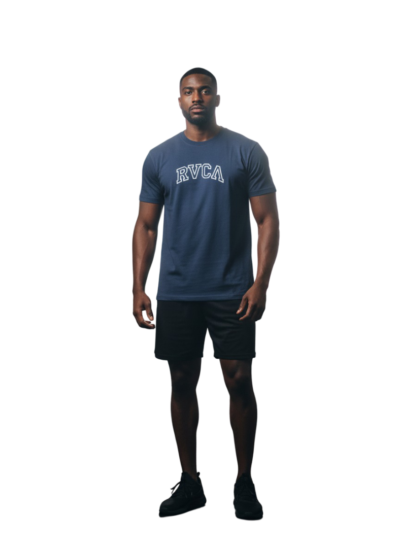 RV379-1 RVCA/TSHIRT NAVY BLAZER 10527 TEAMSTER - Image 1