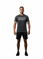 RVCA/TSHIRT OFF BLACK 10521