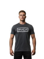 RVCA/TSHIRT OFF BLACK 10521
