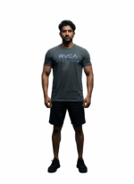 RVCA/TSHIRT OFF BLACK 10518 VA RVCA WAY