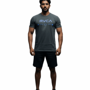 RVCA/TSHIRT OFF BLACK 10518 VA RVCA WAY