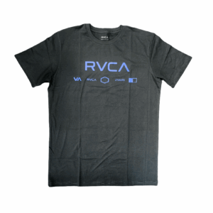 RVCA/TSHIRT OFF BLACK 10518 VA RVCA WAY