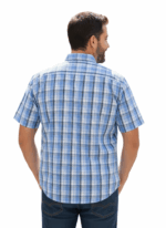 STERLING/SHIRT CHECK LT BLUE WHITE 3193019 33 - Image 3