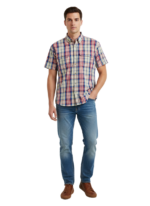 STERLING/SHIRT CHECK RED WHITE BLUE 3193019 54