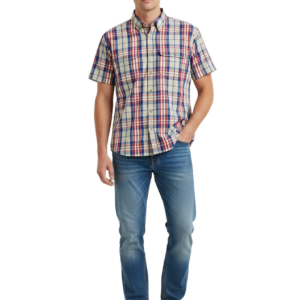 STERLING/SHIRT CHECK RED WHITE BLUE 3193019 54