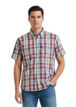 STERLING/SHIRT CHECK RED WHITE BLUE 3193019 54