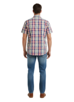 STERLING/SHIRT CHECK RED WHITE BLUE 3193019 54 - Image 2