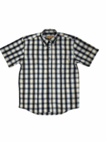 STERLING/SHIRT CHECK KHAKI WHITE NAVY 3193009 07 SINGLE POCKET