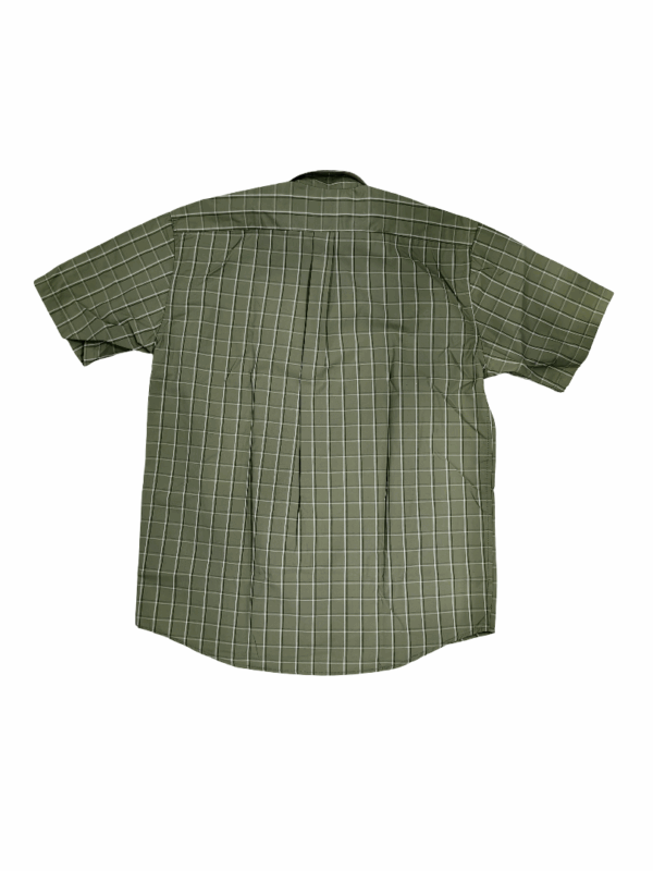 STERLING/SHIRT CHECK OLIVE WHITE 3193009 40 SINGLE POCKET - Image 2