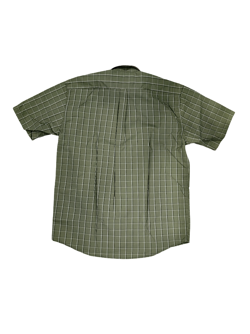 STER541-2 STERLING/SHIRT CHECK OLIVE WHITE 3193009 40 SINGLE POCKET - Image 2