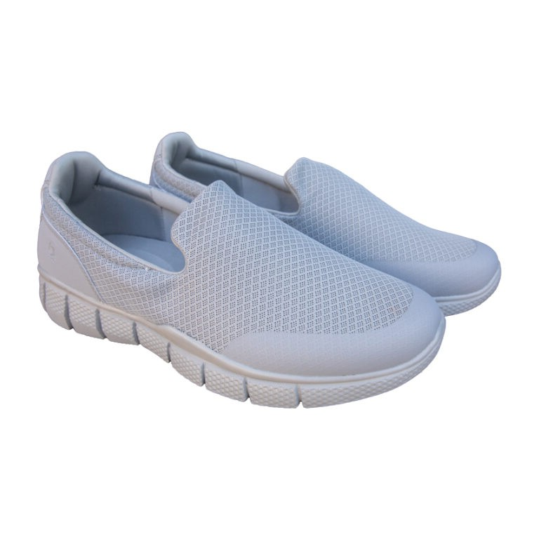 HUSH280-1 HUSH PUPPIES/TROSAKI LT GREY SLIP ON - Image 1