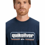 QUIKSILVER/TSHIRT DARK NAVY BOX SHAPED 08179 - Image 4