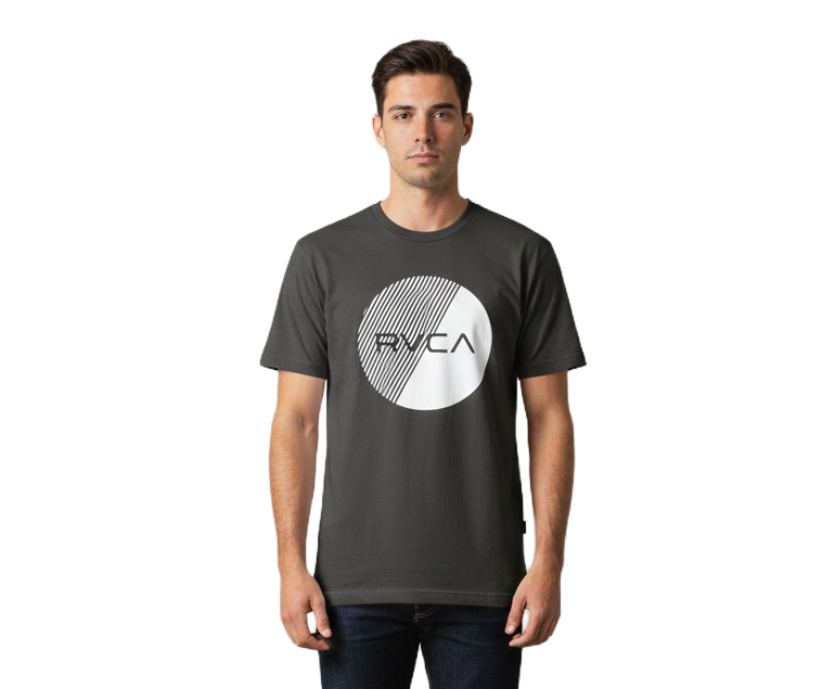 RV405-1 RVCA/TSHIRT OFF BLACK 10534 SEGMENT - Image 1