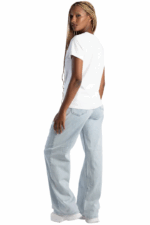 SISSYBOY/TSHIRT WHITE T32841 PINK BEADED LOGO - Image 5