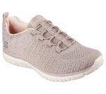 SKECHERS/104411 TAUPE PINK