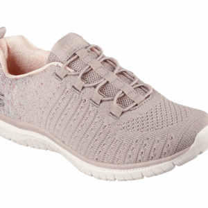 SKECHERS/104411 TAUPE PINK