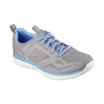 SKECHERS/104412 GRAY BLUE SPORT ACTIVE