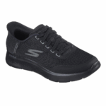 SKECHERS/216332 BLACK GO WALK FLEX