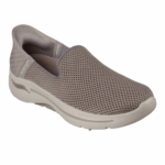 SKECHERS/124879 TAUPE GO WALK ARCH FIT SUMMER