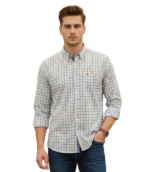 STERLING/LS SHIRT CHECK WHITE