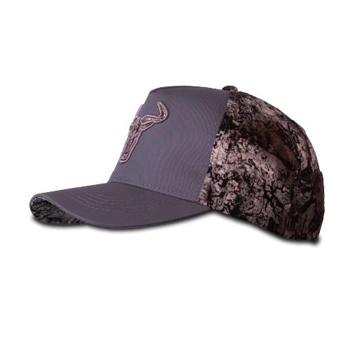 WIL423-1 WILDEBEES/CAP 3D BARK/CHARCOAL APPLIQUE WMA250 - Image 1