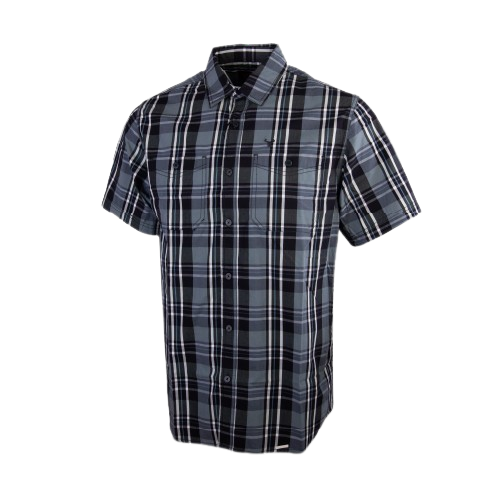 WIL425-1 WILDEBEES/SHIRT GRANITE/NAVY/AIRFORCE CHECK WMA368 - Image 1