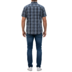 WILDEBEES/SHIRT GRANITE/NAVY/AIRFORCE CHECK WMA368 - Image 2