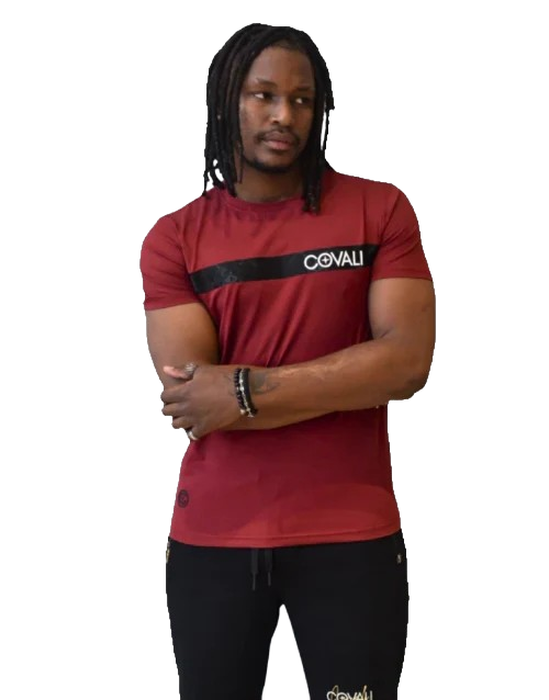 COV001-1 COVALI/TSHIRT MODELA BURGANDY T2007 - Image 1